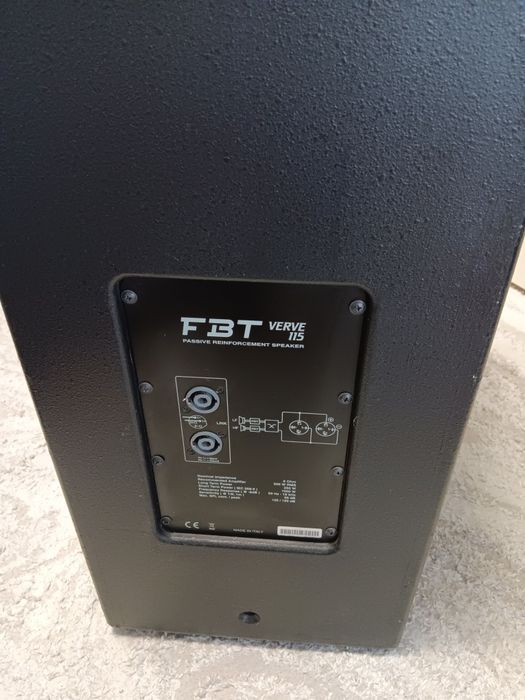 Vand boxe pasive FBT Verve 114