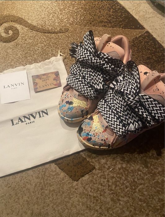 Lanvin Gallery Dept Curb Sneakers 44