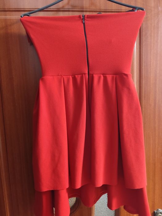 Rochie Roșie fără bretele