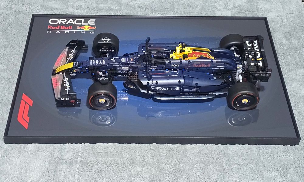 Lego картина болид Формула 1, 3D рамка Red Bull