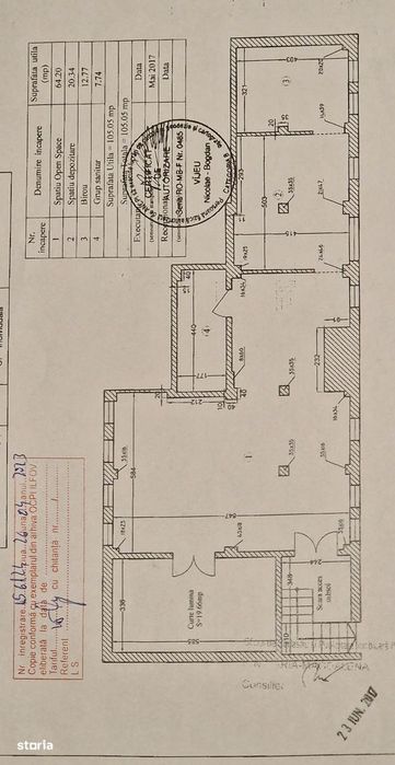 Inchiriez spatiu comercial 125mp Str. Ilie Petre Chiajna