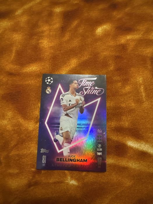 Card fotbal editie limitata