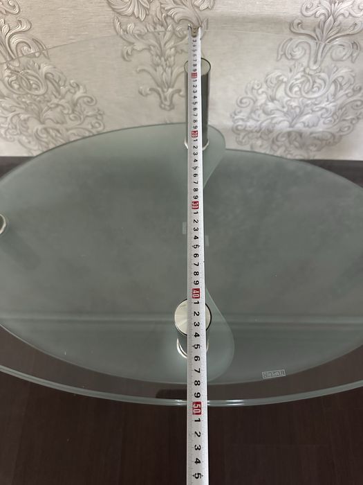 Журнальный стол стеклянный