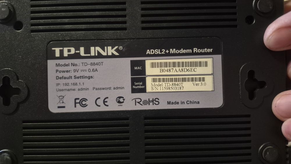 ADSL модем каждый по 1000