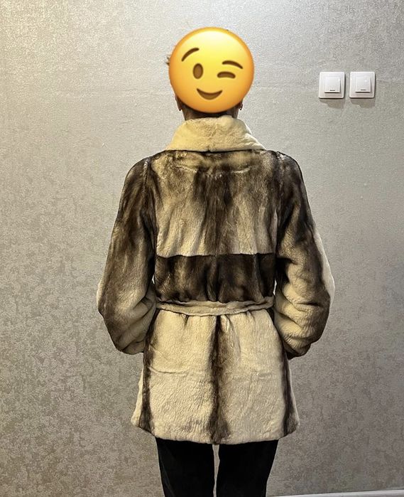 Норковая шуба , стриженна норка