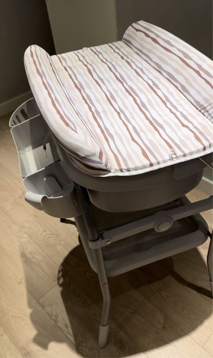 Пеленальный столик + ванночка для детей 2 в 1