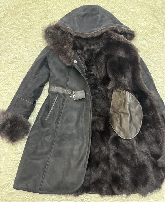 Дубленка из натуральной кожи