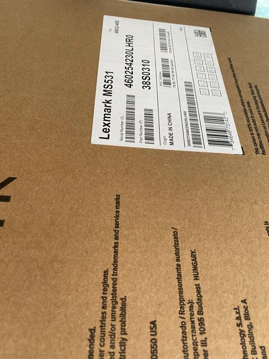 Lexmark Imprimantă laser MS531dw, 1200x1200 DPI, A4, alb-negru