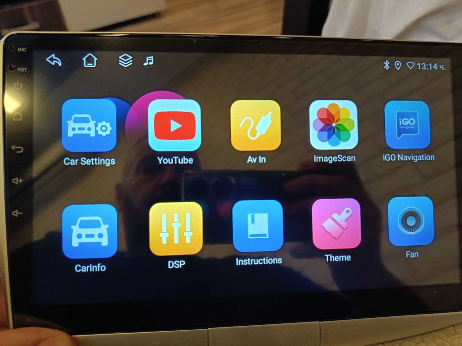 Продавам Андроид 14,8 гб рам 128 ром 8 ядрена медия за пасат 6 ,7, ЦЦ