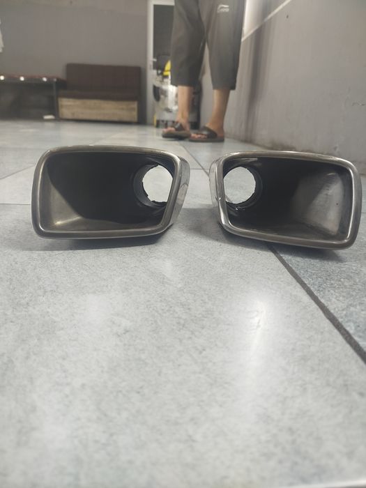 Chevrolet Equinox 1 uchun orqa glushitel nasadkalar – sport dizayn.