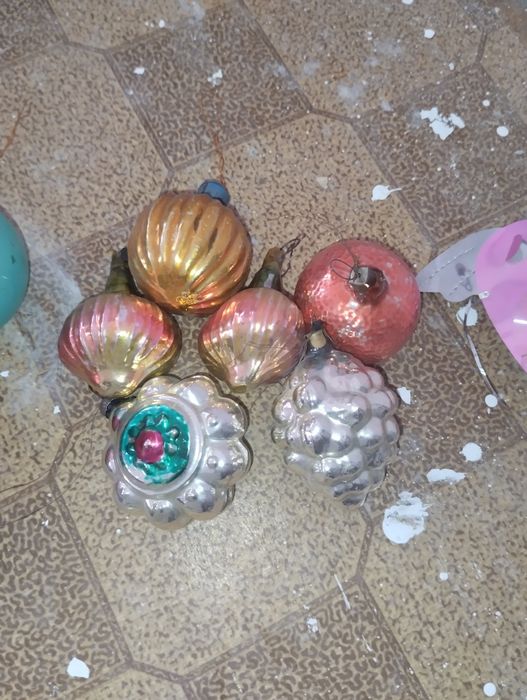 Ёлочные игрушки СССР