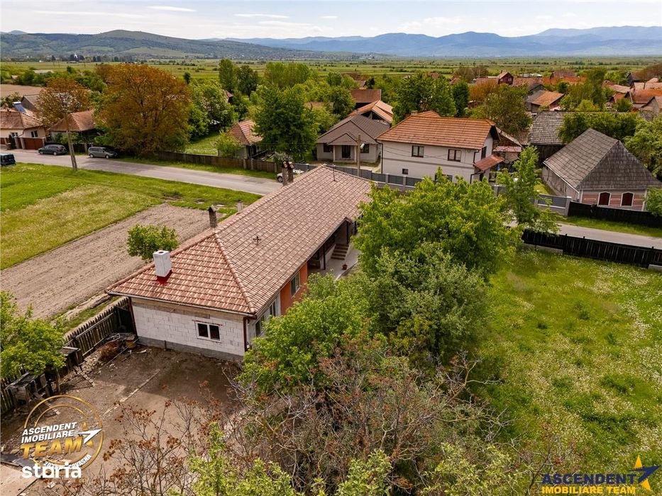 FILM! Pe 1.200mp teren+rezidenta cu gradina inflorata,aproape de Targu