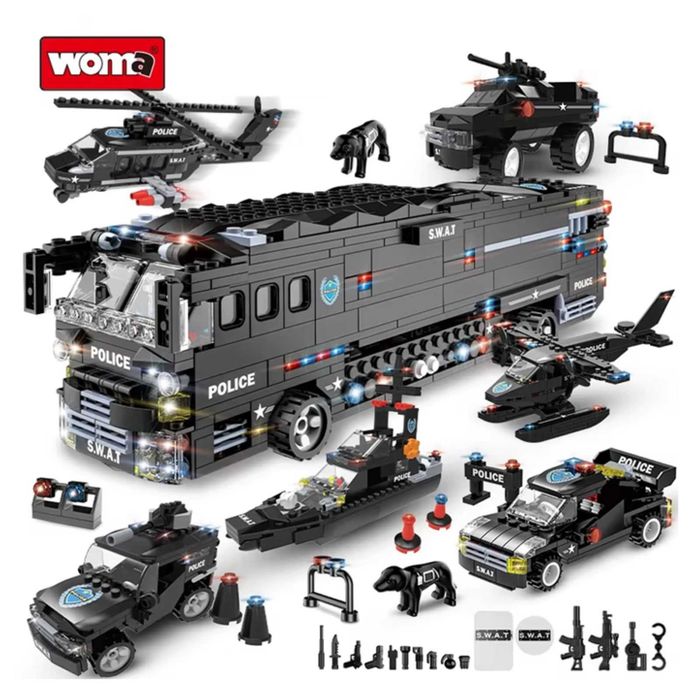 Лего Woma swat anti-riot forse