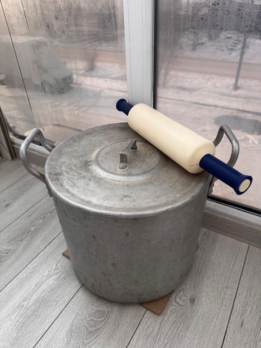 Кастрюля 40 литров дюралевая 2 шт