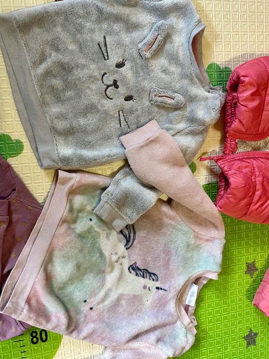 Детски дрехи за момиче Лот размер 80/86