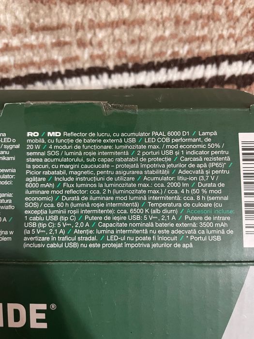 Reflector LED - 20 W Parkside