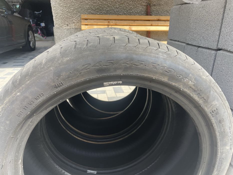 Гуми рън флат / run flat/ за bmw x3, x4, x5