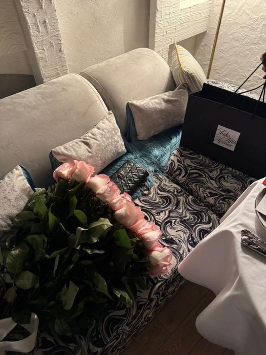 Обьемный букет из роз