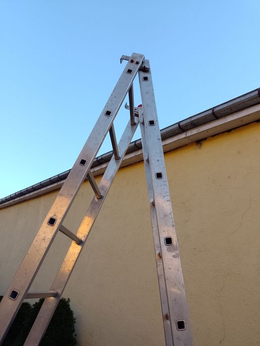 Dupla aluminum kerti létre