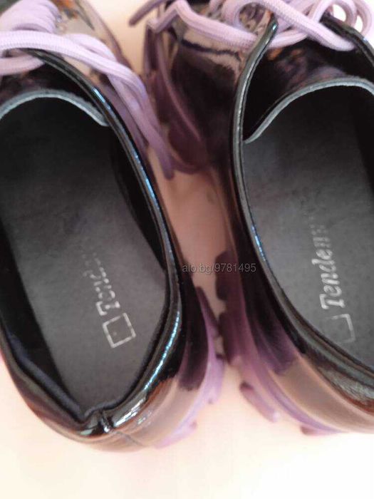 Обувки Тенденз кожени 39 размер