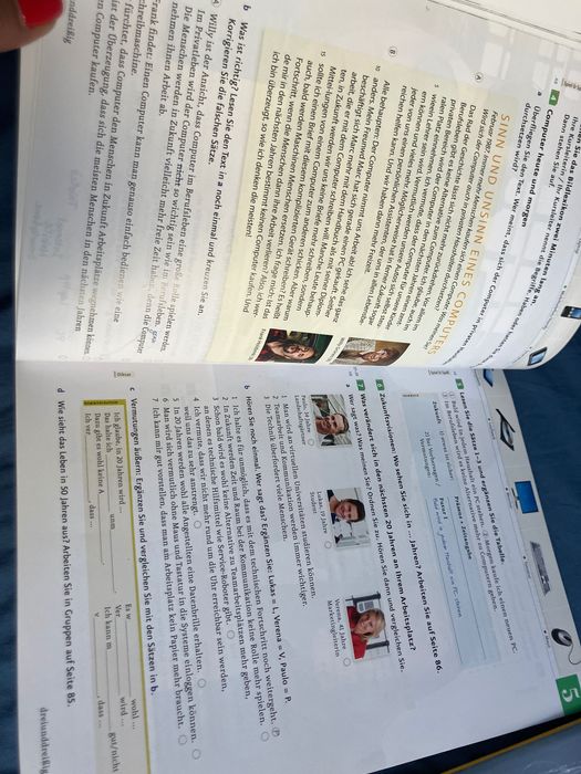 Menschen B1.1 учебник+ тетрадка