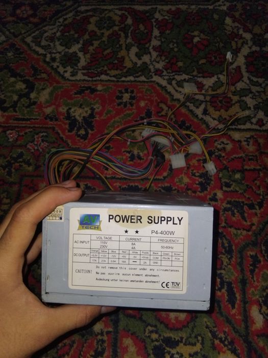 AV-Tech P4-400W — блок питания 400W