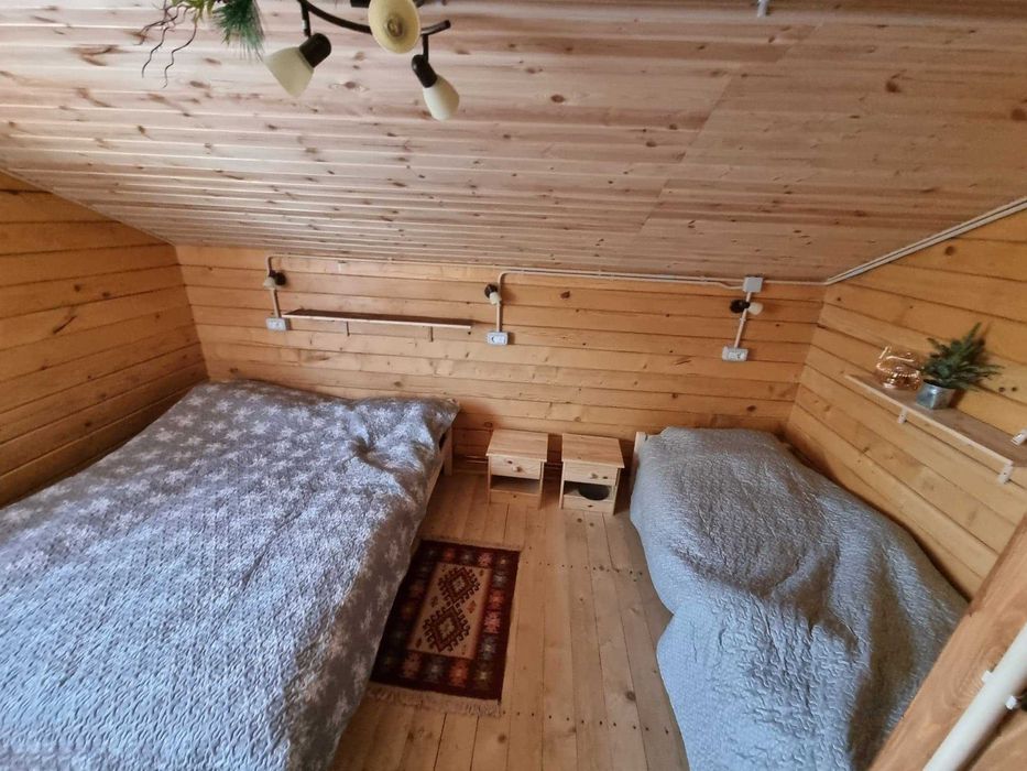 Vand cabana lemn, 120mp si 1251 mp de teren, zona Dealu Negru