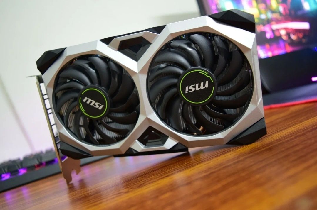 MSI GTX 1660 Super Ventus XS OC 6гб: 72 000 тг. - Комплектующие и ...