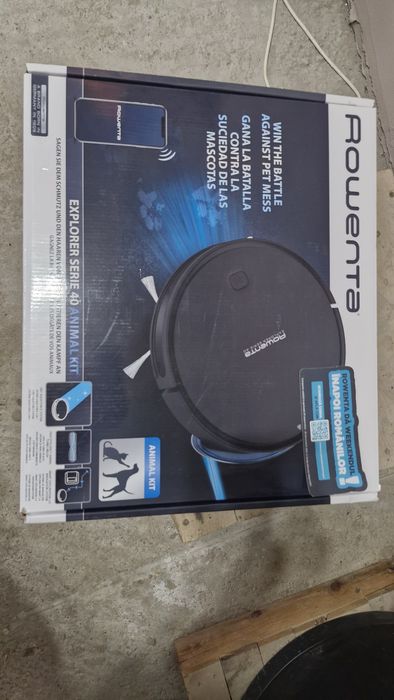 Aspirator Robot Rowenta Eplorer Series 40 Animal kit.