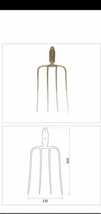 Лопата - Гребло - Търмък - Гребен за животни