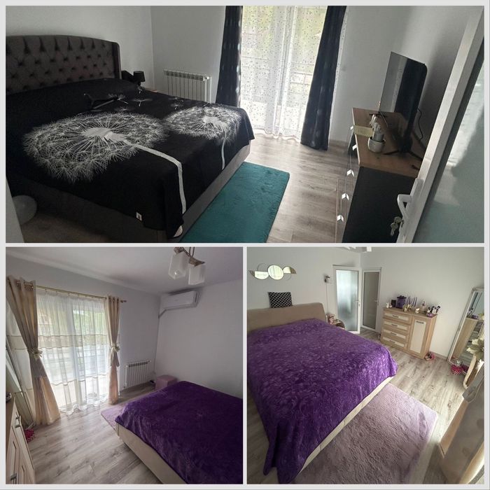 Casă P+E ultra finisată,4 dormitoare, complet mobilată, teren 950 mp