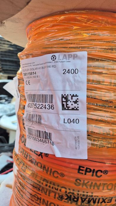 De vanzare Cablu solar 6mm