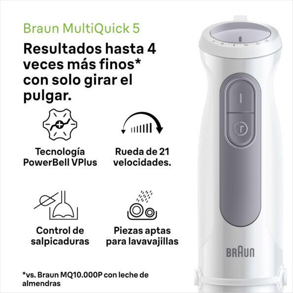 Ръчен пасатор Braun MultiQuick 5 MQ50001M – като нов