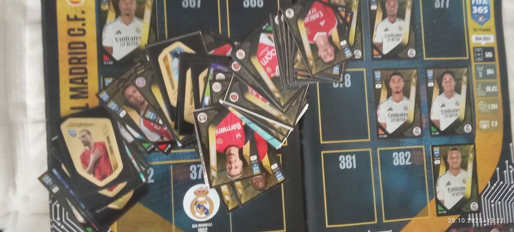 Обмен Panini fifa 365