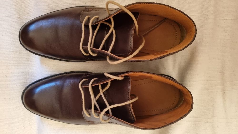 Ghete barbati piele naturala marimea 41, noi