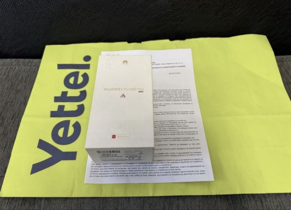 КАТО НОВ 512GB Huawei Pura 80 Pro Yettel Гаранция 2028 White | Бял