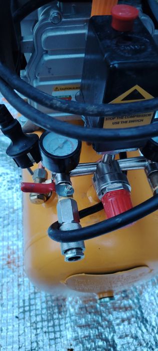 Compresor Tolsen Bunus furtun și pistol