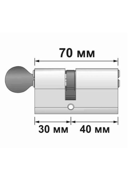 Цилиндровый механизм - сердечник ( сердцевина)