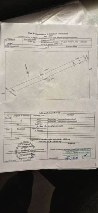 !!! SE VINDE TEREN 6000 m2