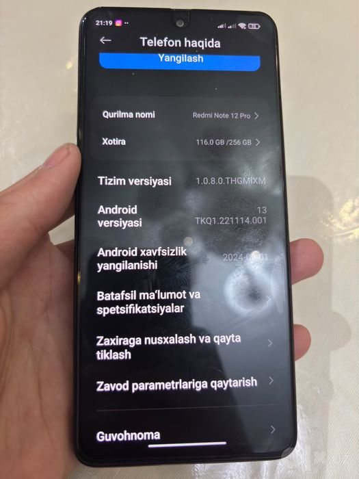 Redmi note 12 pro