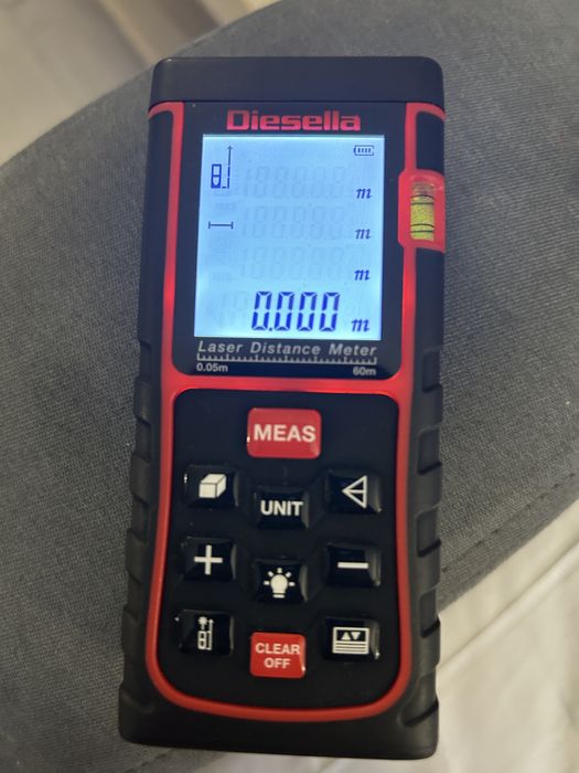 Laser masurare professional Diesella 60 metri