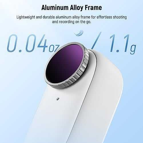 Нови 6 броя Поляризиращи филтри за екшън камера Insta360 GO 2 GO 3