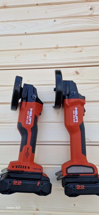 Hilti polizor pe acumulator