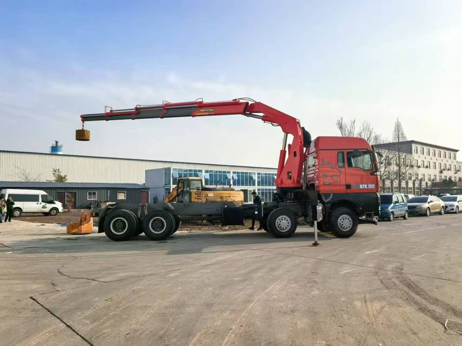 Установка кран манипулятор