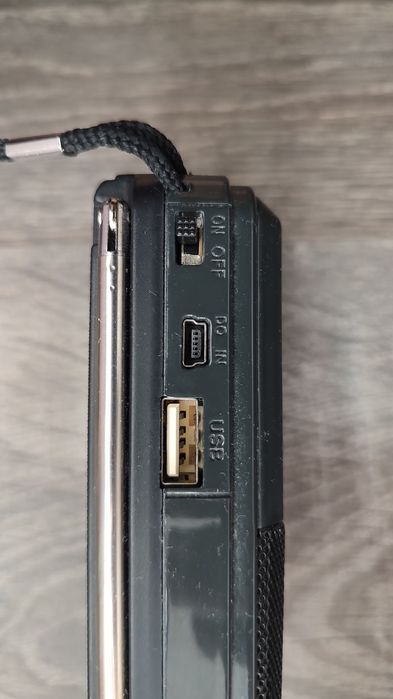 Мини радио с LED лампа