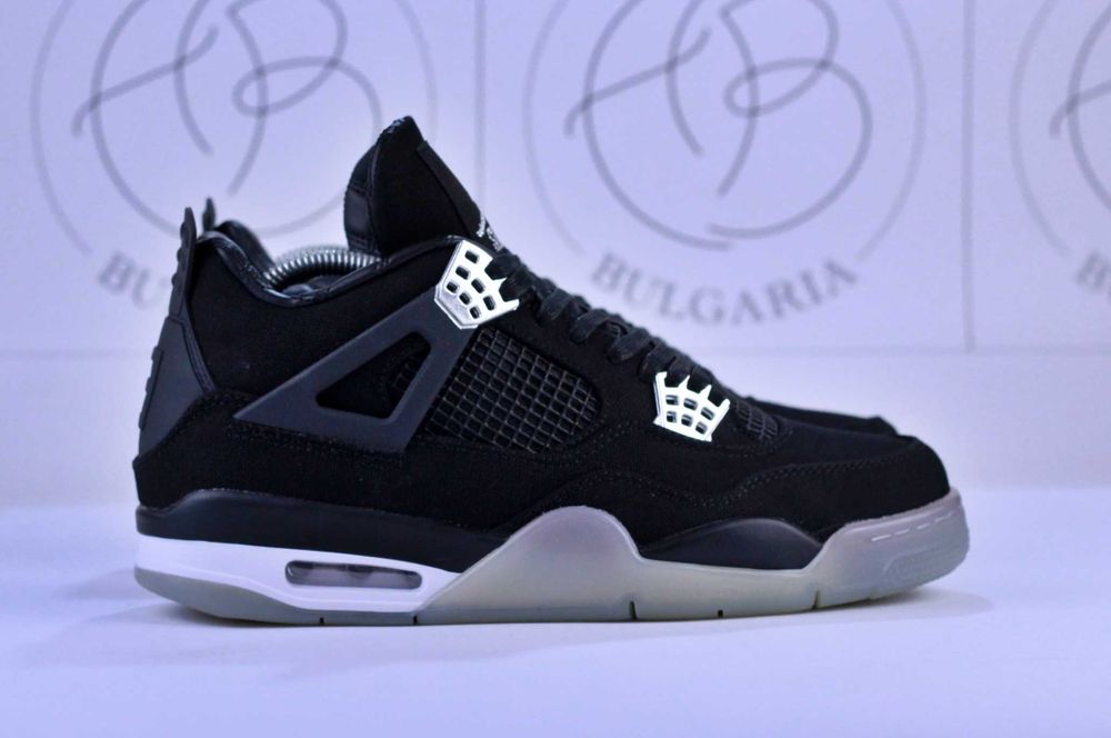 Nike Air Jordan Retro 4 Craft Canyon Purple Eminem Fire Red Маратонки