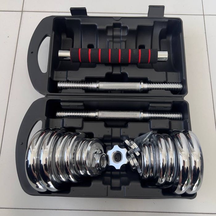 GANTELLAR yegiladigan 15 kg dan 55 kilogacha SKIDKA narxda