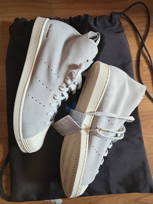 Adidas x Wales Bonner Superstar HI Gold Metallic 44 new