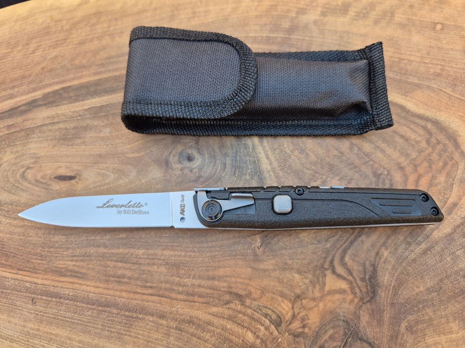 Италиански автоматичен нож Leverletto AKS  by Bill Deshivs