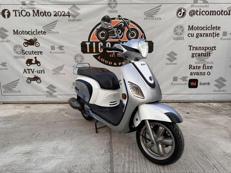 Oferta de iarna! Sym Fiddle 3, 125 cmc, 2018, categorie A1 sau B